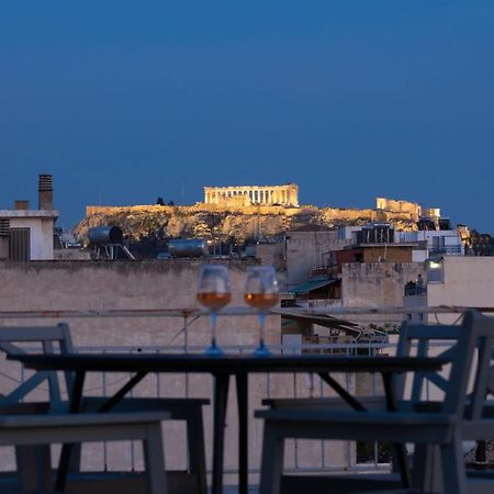 Acropol Studio Loft With Amazing View & Terrace Atenas Exterior foto