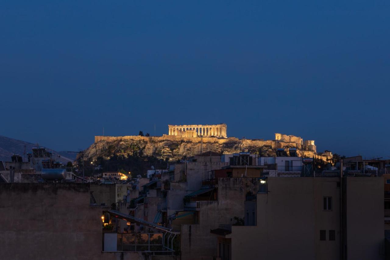 Acropol Studio Loft With Amazing View & Terrace Atenas Exterior foto