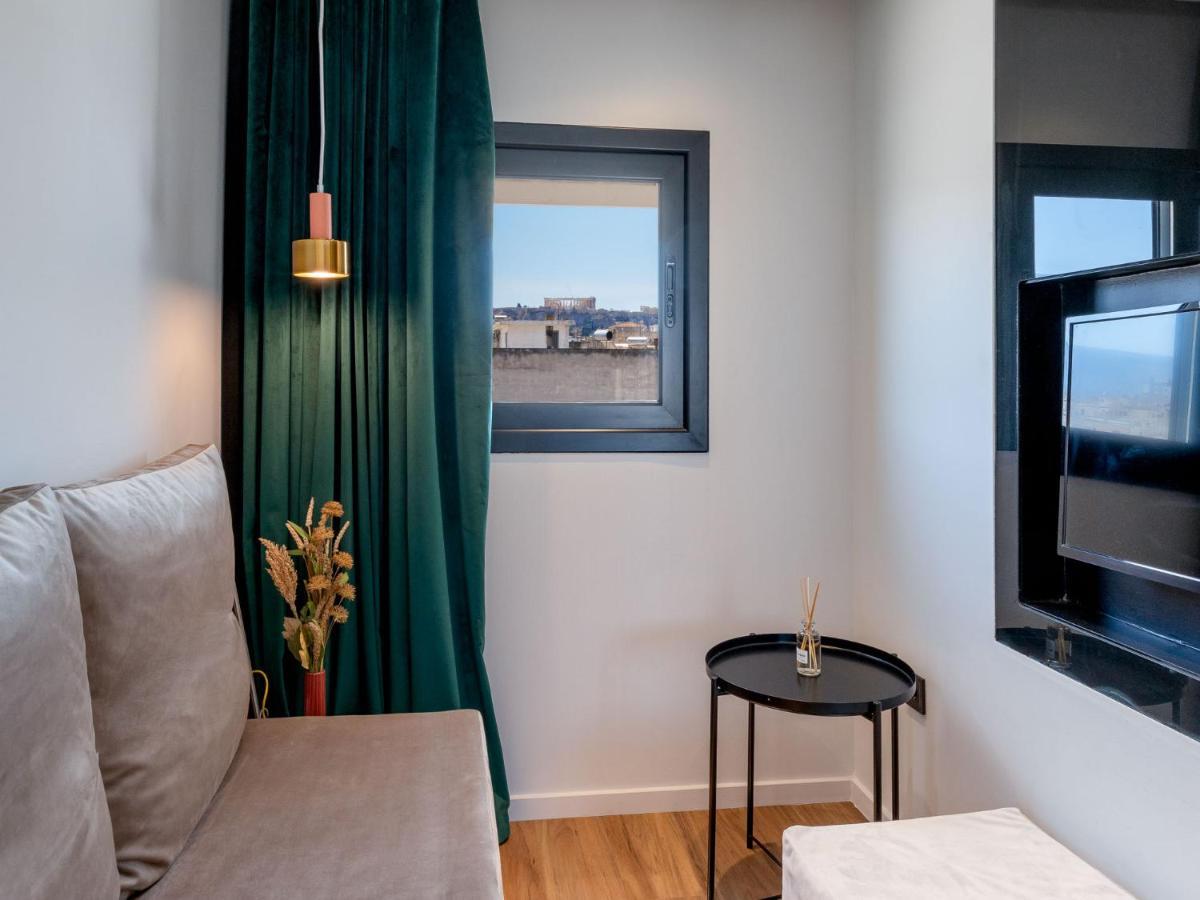 Acropol Studio Loft With Amazing View & Terrace Atenas Exterior foto