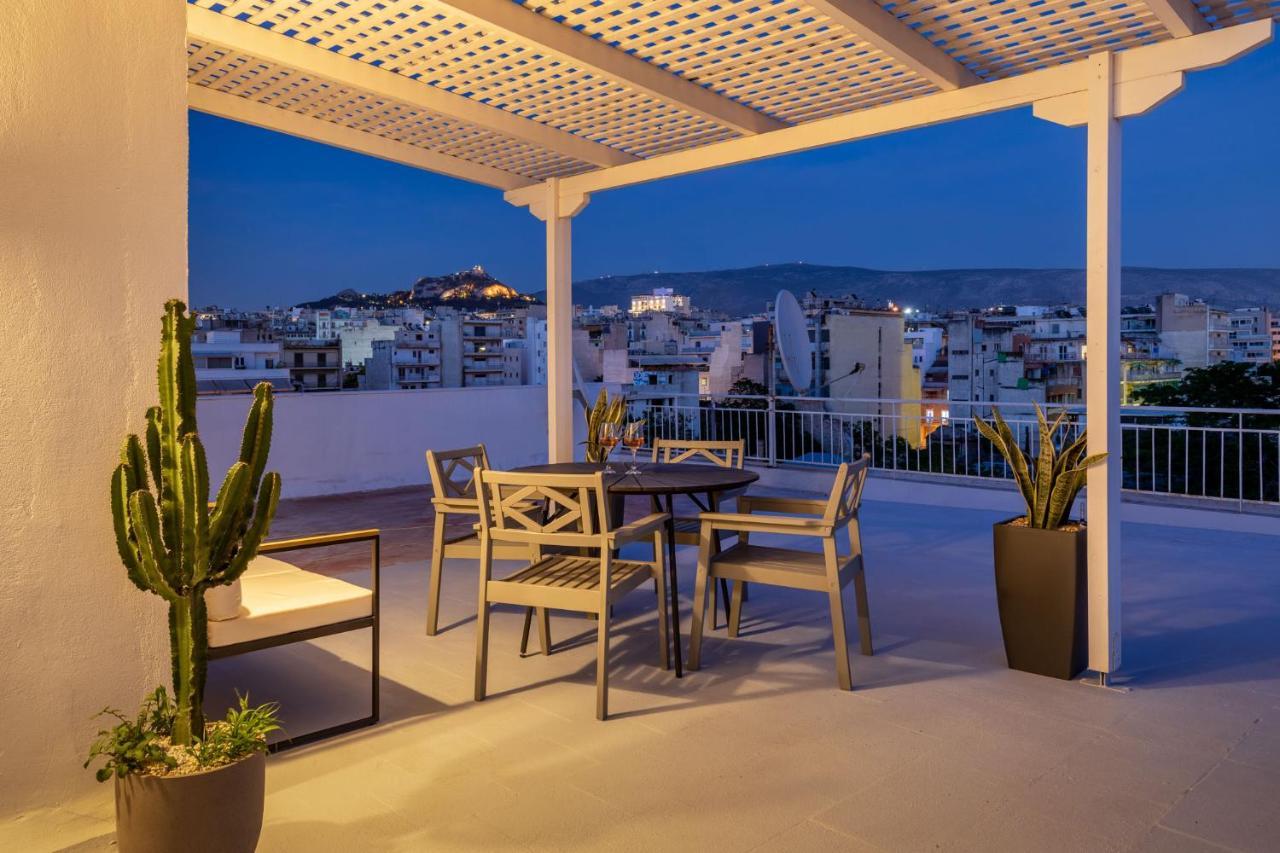 Acropol Studio Loft With Amazing View & Terrace Atenas Exterior foto