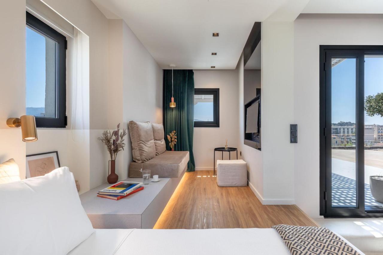 Acropol Studio Loft With Amazing View & Terrace Atenas Exterior foto